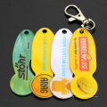 Pas cher personnalisé Uk Shopping Lock Tool Trolley Coin Keychain Keychain